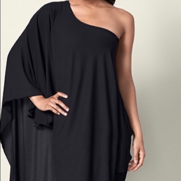 venus one shoulder dress
